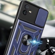 Ударопрочный чехол Camshield Serge Ring для Samsung Galaxy A04 Синий