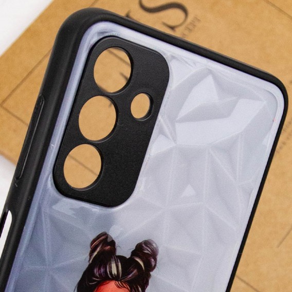 TPU+PC чохол Prisma Ladies для Samsung Galaxy A54 5G Black in White