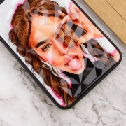 TPU+PC чохол Prisma Ladies для Samsung Galaxy A54 5G Chocolate