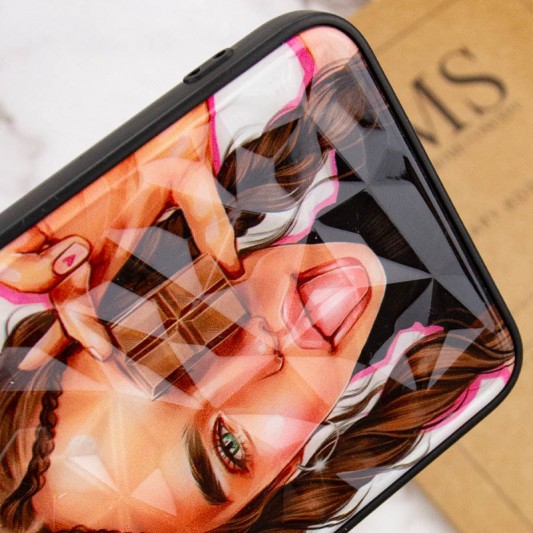 TPU+PC чохол Prisma Ladies для Samsung Galaxy A54 5G Chocolate - зображення 3 