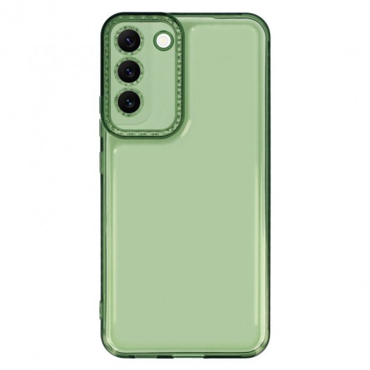 Чехол TPU Starfall Clear для Samsung Galaxy S23 Зеленый - изображение 2