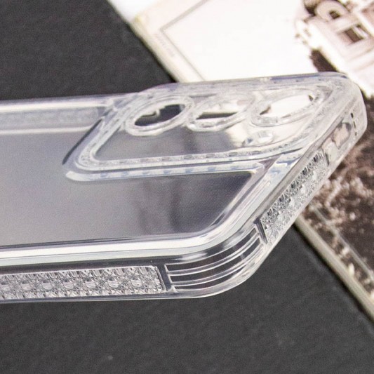 Чехол TPU Starfall Clear для Samsung Galaxy S23 Прозрачный - изображение 5