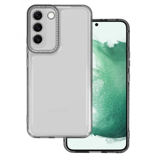 Чохол TPU Starfall Clear для Samsung Galaxy S23 Сірий - зображення 4 