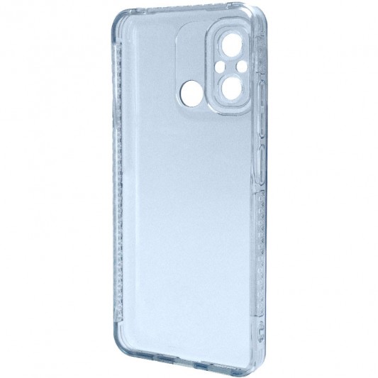 Чохол TPU Starfall Clear для Xiaomi Redmi 12C Блакитний - зображення 2 