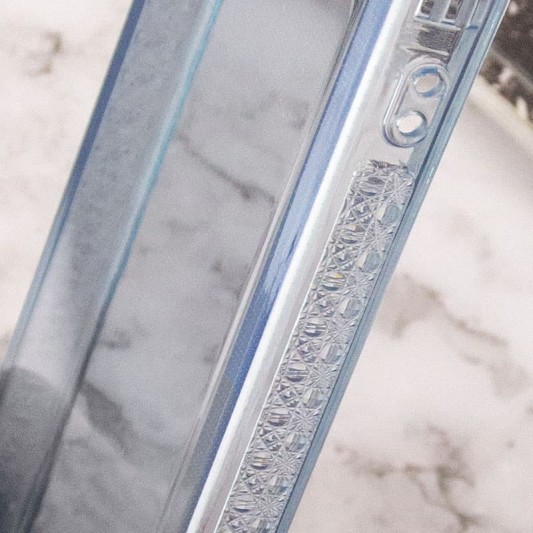 Чохол TPU Starfall Clear для Xiaomi Redmi 12C Блакитний - зображення 5 