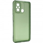 Чехол TPU Starfall Clear для Xiaomi Redmi 12C Зеленый