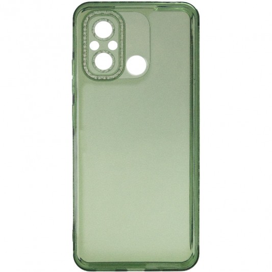 Чохол TPU Starfall Clear для Xiaomi Redmi 12C Зелений - зображення 1 