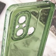 Чохол TPU Starfall Clear для Xiaomi Redmi 12C Зелений