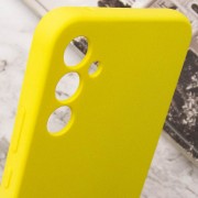 Чохол Silicone Cover Lakshmi Full Camera (AAA) для Samsung Galaxy A34 5G Жовтий / Yellow