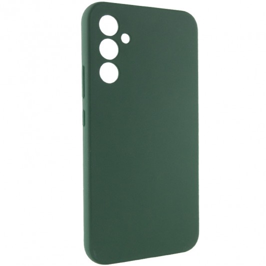 Чохол Silicone Cover Lakshmi Full Camera (AAA) для Samsung Galaxy A34 5G Зелений / Cyprus Green - зображення 1 
