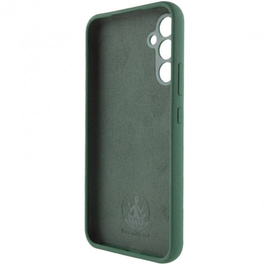 Чохол Silicone Cover Lakshmi Full Camera (AAA) для Samsung Galaxy A34 5G Зелений / Cyprus Green - зображення 3 