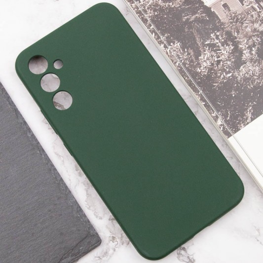 Чохол Silicone Cover Lakshmi Full Camera (AAA) для Samsung Galaxy A34 5G Зелений / Cyprus Green - зображення 4 