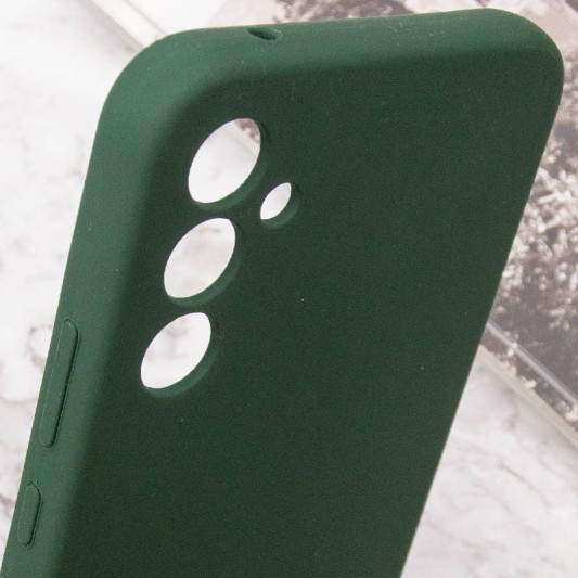 Чохол Silicone Cover Lakshmi Full Camera (AAA) для Samsung Galaxy A34 5G Зелений / Cyprus Green - зображення 5 