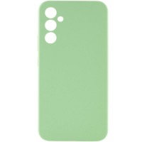 Чохол Silicone Cover Lakshmi Full Camera (AAA) для Samsung Galaxy A34 5G М'ятний / Mint