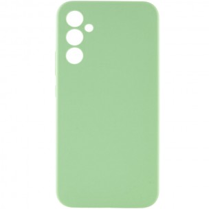 Чехол Silicone Cover Lakshmi Full Camera (AAA) для Samsung Galaxy A34 5G Мятный / Mint