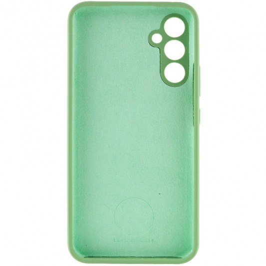 Чохол Silicone Cover Lakshmi Full Camera (AAA) для Samsung Galaxy A34 5G М'ятний / Mint - зображення 2 