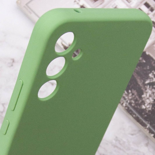 Чохол Silicone Cover Lakshmi Full Camera (AAA) для Samsung Galaxy A34 5G М'ятний / Mint - зображення 5 