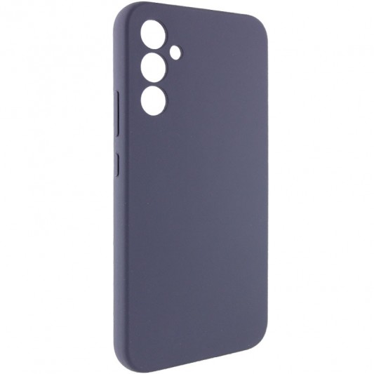 Чохол Silicone Cover Lakshmi Full Camera (AAA) для Samsung Galaxy A34 5G Сірий / Dark Gray - зображення 1 