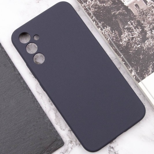 Чохол Silicone Cover Lakshmi Full Camera (AAA) для Samsung Galaxy A34 5G Сірий / Dark Gray - зображення 4 