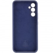 Чехол Silicone Cover Lakshmi Full Camera (AAA) для Samsung Galaxy A34 5G Темно-синий / Midnight blue