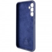 Чехол Silicone Cover Lakshmi Full Camera (AAA) для Samsung Galaxy A34 5G Темно-синий / Midnight blue