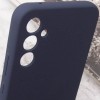 Чехол Silicone Cover Lakshmi Full Camera (AAA) для Samsung Galaxy A34 5G Темно-синий / Midnight blue