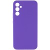 Чохол Silicone Cover Lakshmi Full Camera (AAA) для Samsung Galaxy A34 5G Фіолетовий / Amethyst