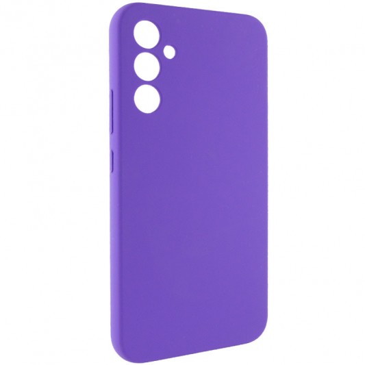 Чохол Silicone Cover Lakshmi Full Camera (AAA) для Samsung Galaxy A34 5G Фіолетовий / Amethyst - зображення 1 