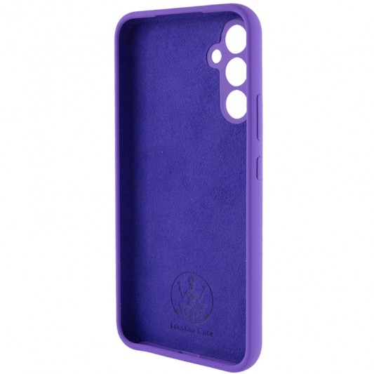 Чохол Silicone Cover Lakshmi Full Camera (AAA) для Samsung Galaxy A34 5G Фіолетовий / Amethyst - зображення 3 