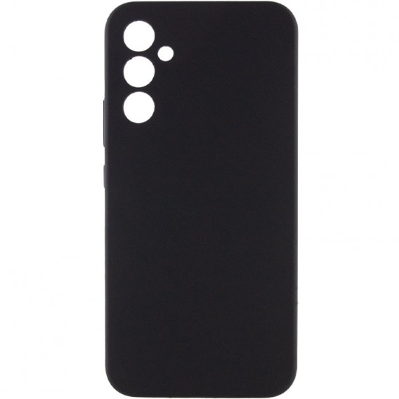 Чохол Silicone Cover Lakshmi Full Camera (AAA) для Samsung Galaxy A34 5G Чорний / Black