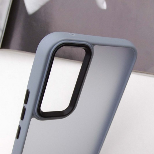 Чохол TPU+PC Lyon Frosted для Samsung Galaxy A34 5G Sierra Blue - зображення 3 