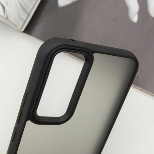 Чохол TPU+PC Lyon Frosted для Samsung Galaxy A54 5G Black - зображення 3 