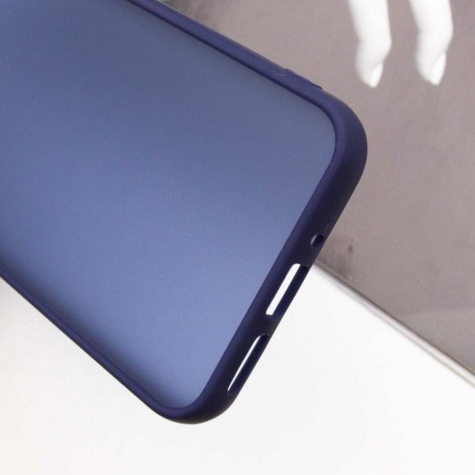 Чохол TPU+PC Lyon Frosted для Samsung Galaxy A54 5G Navy Blue - зображення 5 