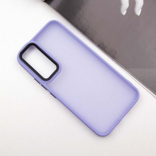 Чохол TPU+PC Lyon Frosted для Samsung Galaxy A54 5G Purple - зображення 1 