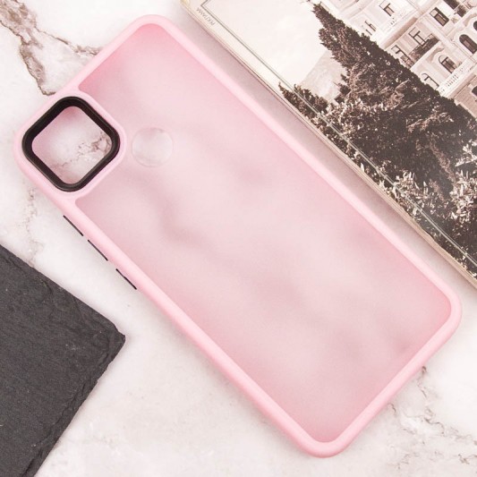 Чехол TPU+PC Lyon Frosted для Xiaomi Redmi 9C Pink - изображение 3