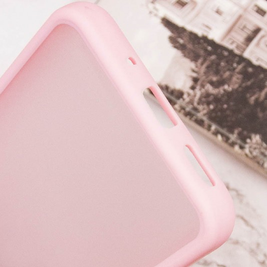 Чехол TPU+PC Lyon Frosted для Xiaomi Redmi 9C Pink - изображение 5