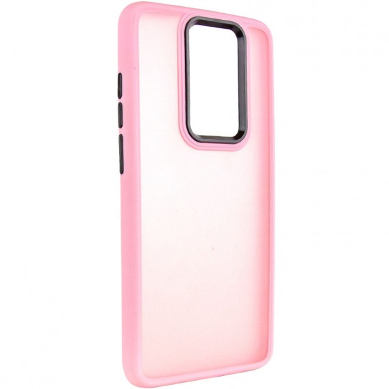 Чохол TPU+PC Lyon Frosted для Xiaomi Redmi Note 8 Pro Pink