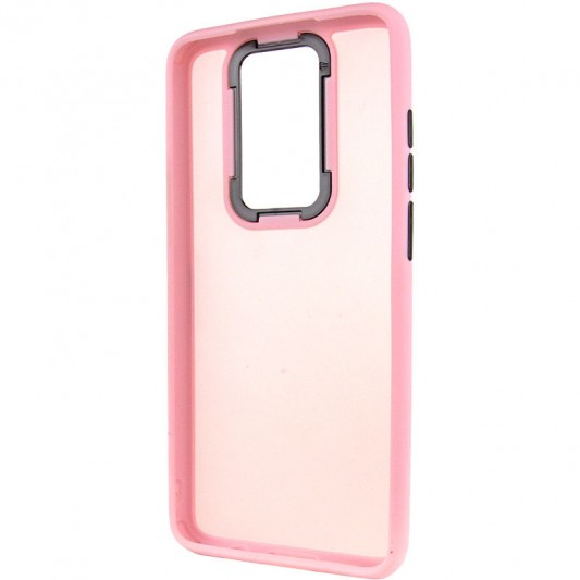 Чехол TPU+PC Lyon Frosted для Xiaomi Redmi Note 8 Pro Pink - изображение 2