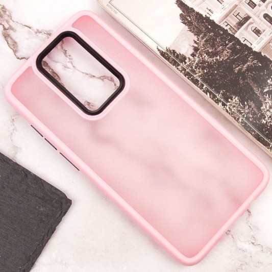 Чехол TPU+PC Lyon Frosted для Xiaomi Redmi Note 8 Pro Pink - изображение 3
