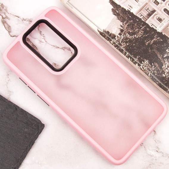 Чохол TPU+PC Lyon Frosted для Xiaomi Redmi Note 8 Pro Pink