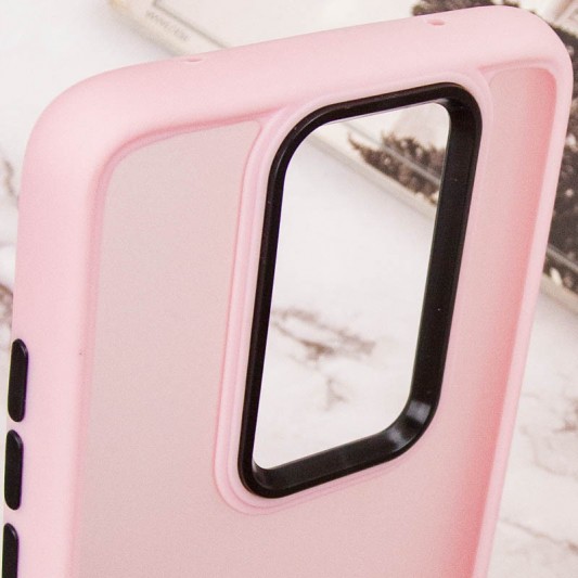 Чехол TPU+PC Lyon Frosted для Xiaomi Redmi Note 8 Pro Pink - изображение 4
