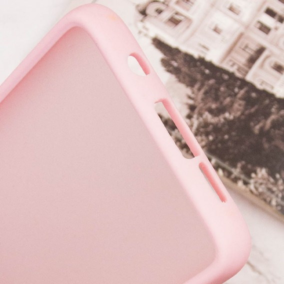 Чохол TPU+PC Lyon Frosted для Xiaomi Redmi Note 8 Pro Pink