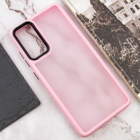 Чехол TPU+PC Lyon Frosted для Samsung Galaxy S23 FE Pink