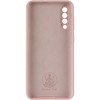 Чехол Silicone Cover Lakshmi Full Camera (AAA) для Samsung Galaxy A50 (A505F) / A50s / A30s Розовый / Pink Sand