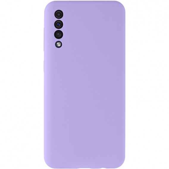 Чохол Silicone Cover Lakshmi Full Camera (AAA) для Samsung Galaxy A50 (A505F) / A50s / A30s Бузковий / Dasheen