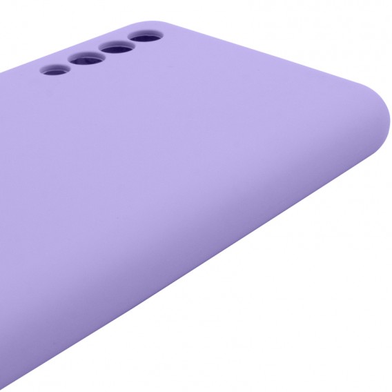 Чохол Silicone Cover Lakshmi Full Camera (AAA) для Samsung Galaxy A50 (A505F) / A50s / A30s Бузковий / Dasheen