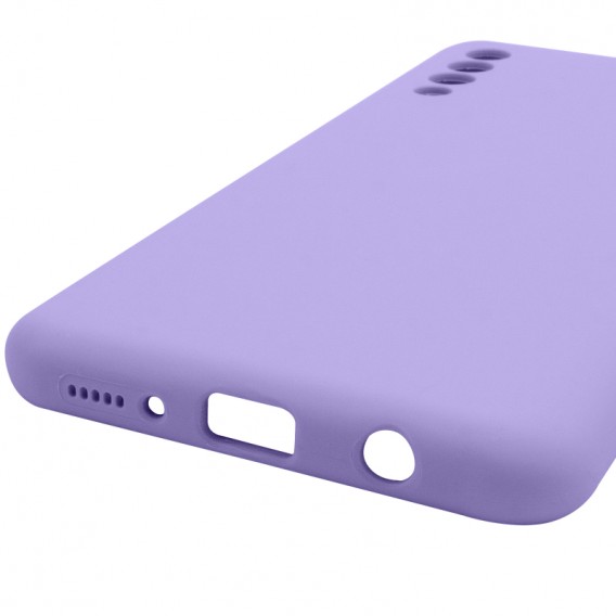 Чохол Silicone Cover Lakshmi Full Camera (AAA) для Samsung Galaxy A50 (A505F) / A50s / A30s Бузковий / Dasheen