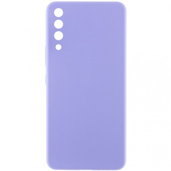 Чехол Silicone Cover Lakshmi Full Camera (AAA) для Samsung Galaxy A50 (A505F) / A50s / A30s Сиреневый / Dasheen