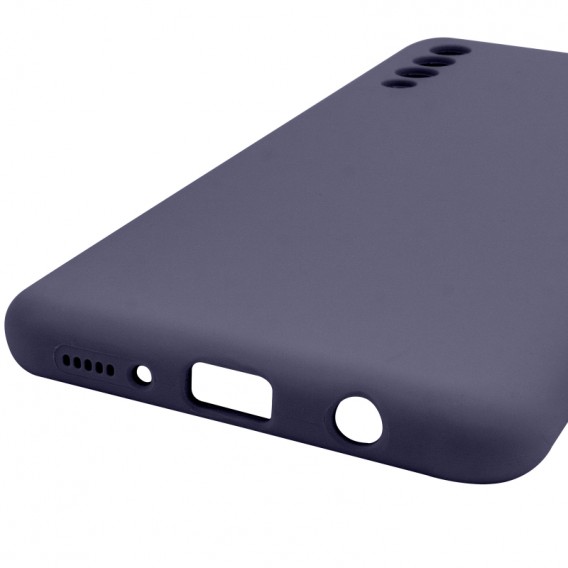 Чохол Silicone Cover Lakshmi Full Camera (AAA) для Samsung Galaxy A50 (A505F) / A50s / A30s Темно-синій / Midnight blue