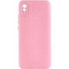 Чохол Silicone Cover Lakshmi Full Camera (AAA) для Xiaomi Redmi 9A Рожевий / Light pink